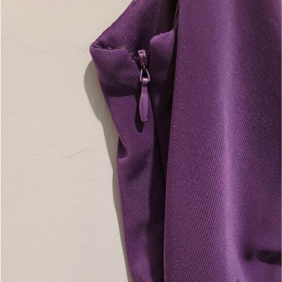Adrianna Papell 💜 Ruching evening dress size Small - Picture 12 of 13
